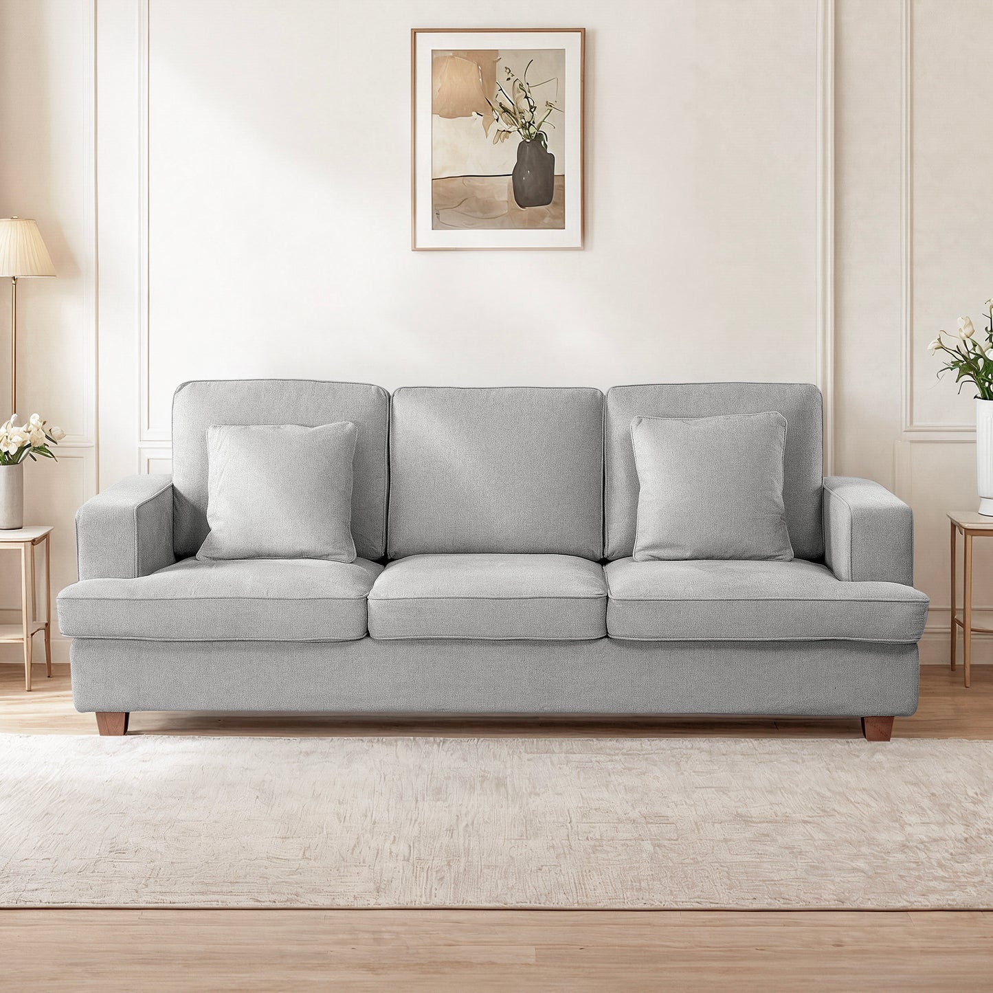 Aloe 88‘’ Modern Upholstered Sofa
