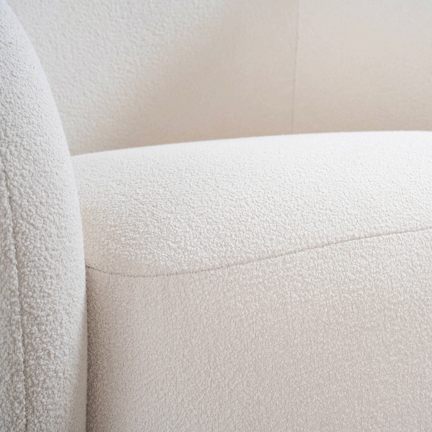 Dove Upholstered Swivel Chair