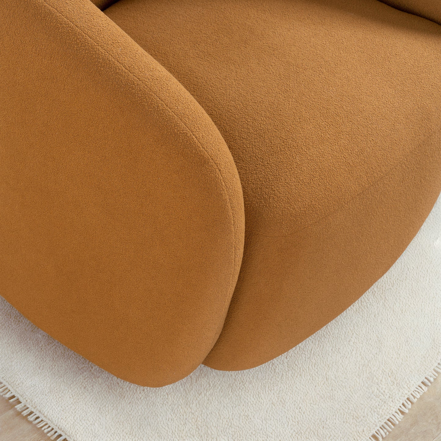 Dove Upholstered Swivel Chair