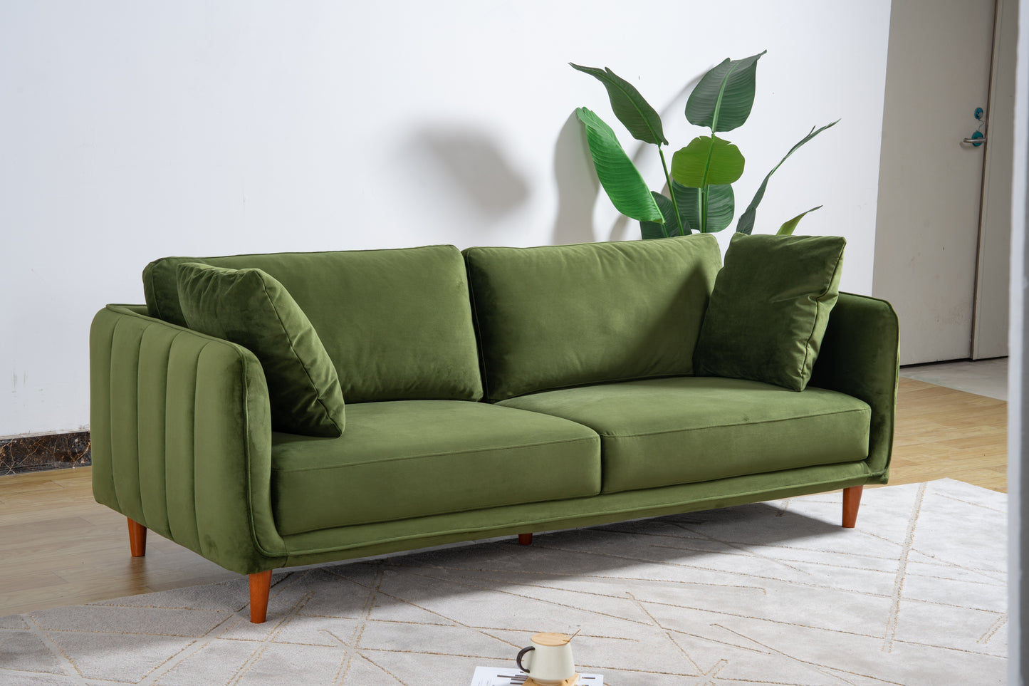 RIVER 83‘’ VELVET SOFA