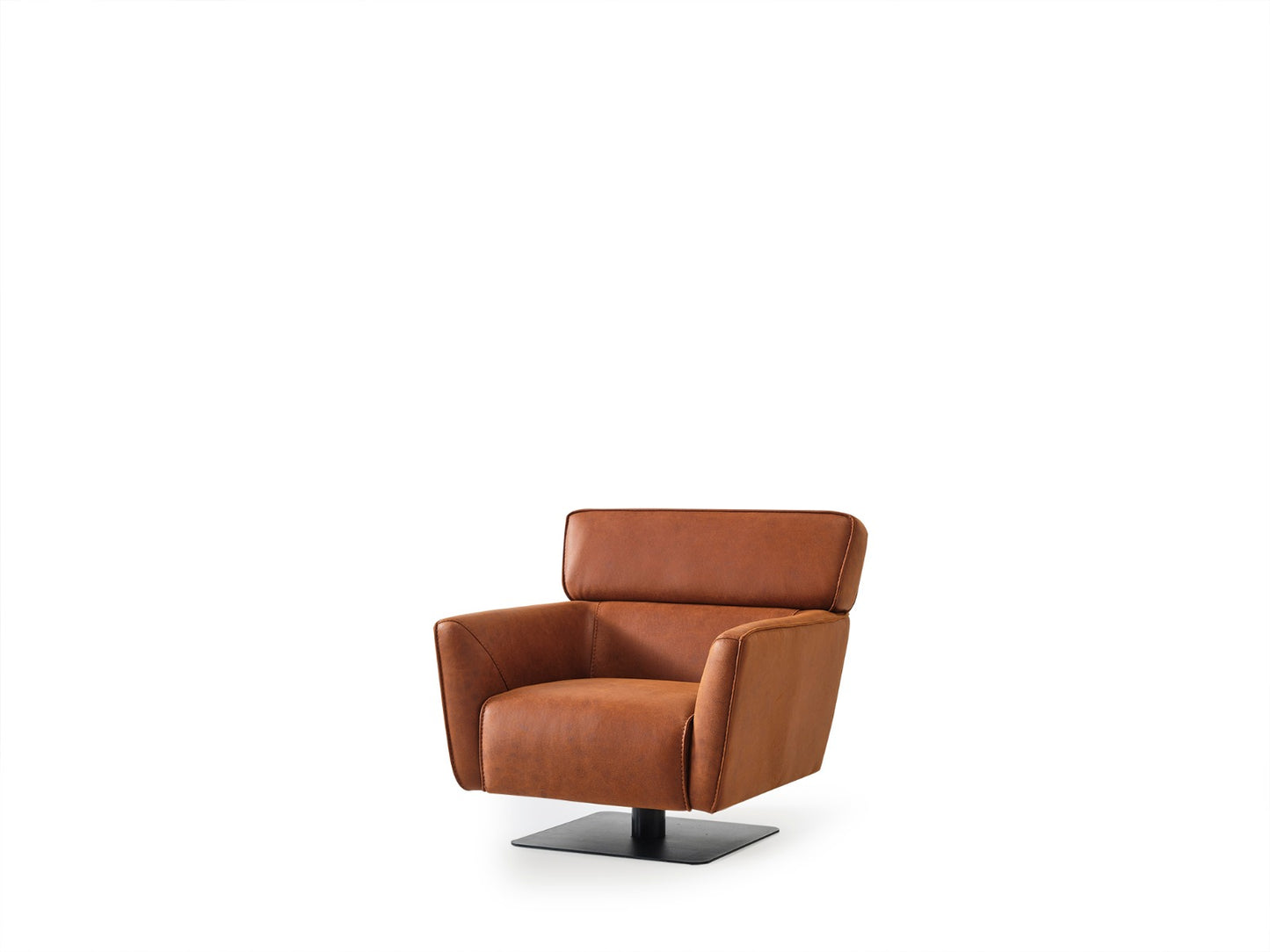 Modern Accent Leather Chair