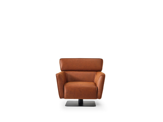 Modern Accent Leather Chair